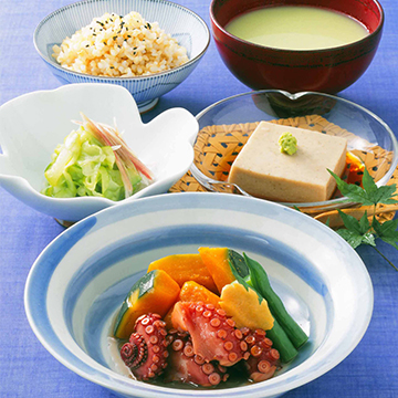 夏の一汁三菜