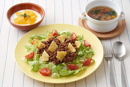 簡単!おいしい!タコライスを作ろう