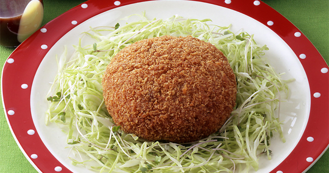 特製メンチカツを作る!「お肉料理の会」6月分