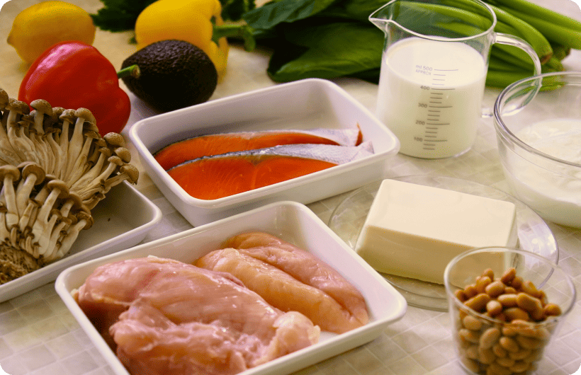 様々な食材の写真