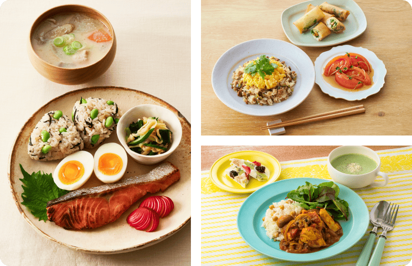 健康的な料理の写真