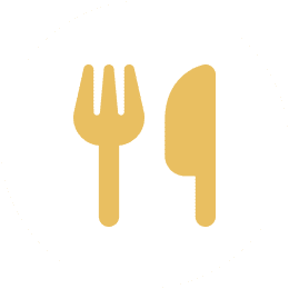 フォークとナイフのアイコン
