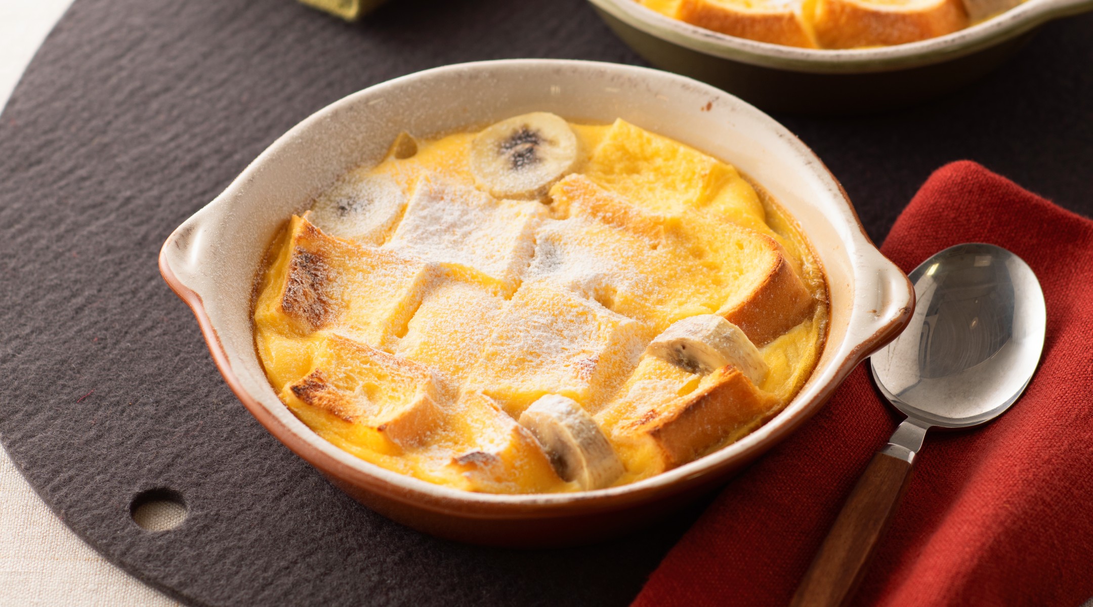 バナナプディングのレシピ