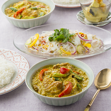 絶品タイカレー「野菜をおいしく食べる会」7月分