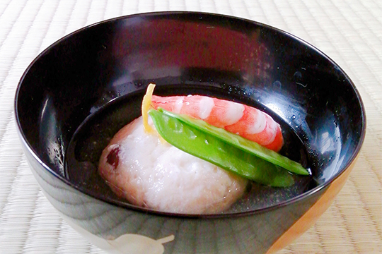 茶懐石にふれる