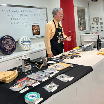 ますますチーズが好きになる！チーズの熟成、味くらべ