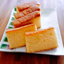 ハニーカステラ＆抹茶ラテ