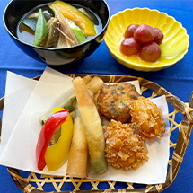 えび・いか・ほたてを揚げよう！