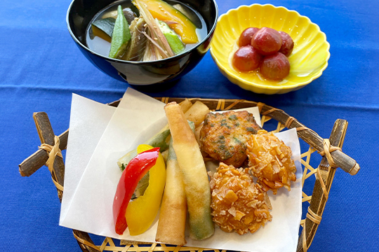 えび・いか・ほたてを揚げよう!