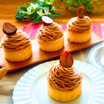 カップケーキモンブラン