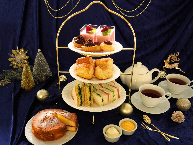 中沢乳業協賛「英国のクリスマスアフタヌーンティー」