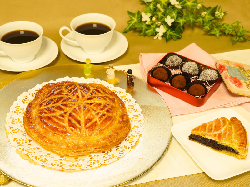 [アムール]後藤祐輔シェフのシンプルフレンチ 「ガレッド・デ・ロワ ショコラとトリュフショコラ」