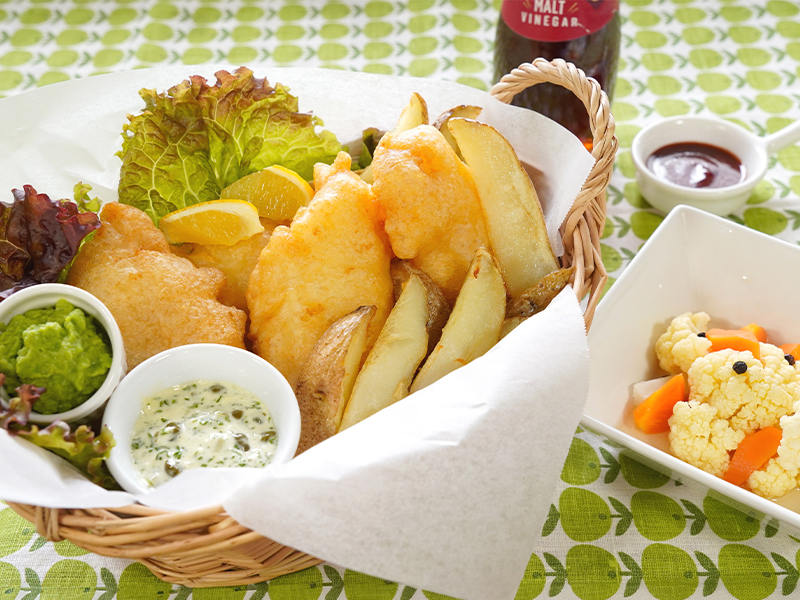 揚げたてが最高！フィッシュ＆チップス
