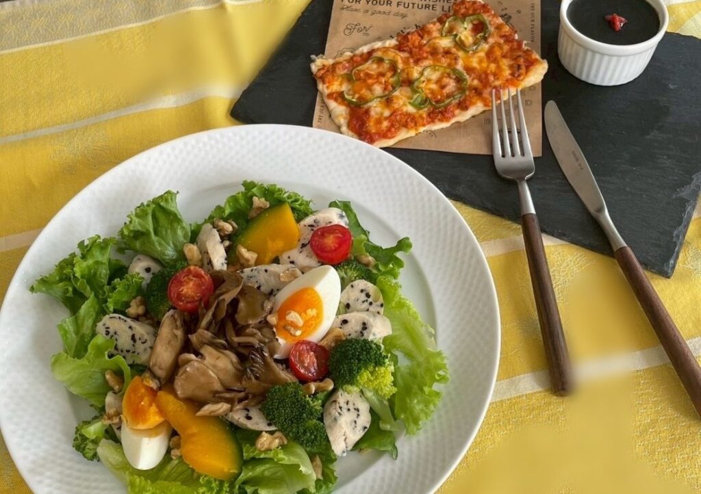 パーソナルジムとコラボ　たんぱく質をおいしく摂取して筋活しよう