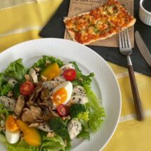 パーソナルジムとコラボ　たんぱく質をおいしく摂取して筋活しよう