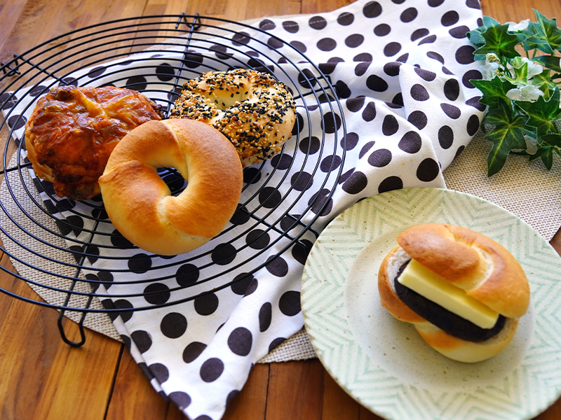 米粉入りベーグル4種
