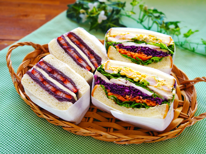 春色サンド＆いちごあんバターサンド