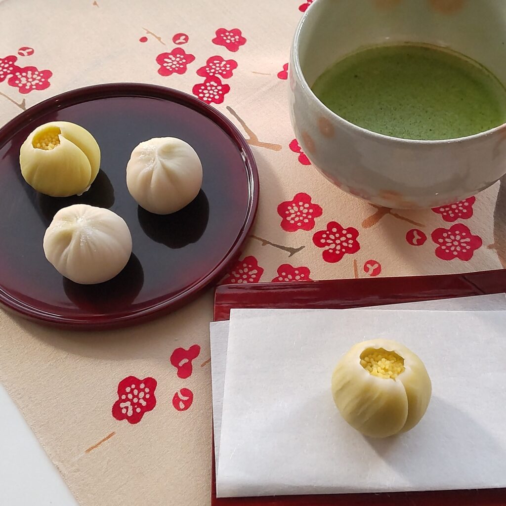 季節の彩　ねりきりワークショップ　春の兆し～下萌え・ふきのとう～