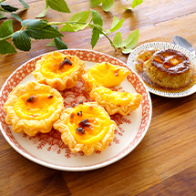 ~卵が主役のスイーツ~エッグタルト&ベトナム風プリン