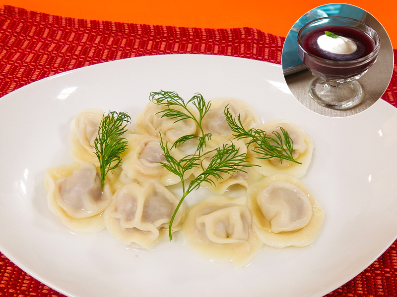 タチヤーナ先生に習う本格ペリメニ３種