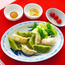 皮から作ろう！米粉入り水餃子