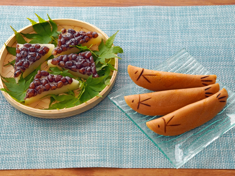 水無月(みなづき）・若鮎（わかあゆ）