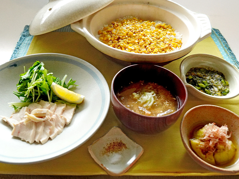 【8月開催】[割烹山路]店主 畠山義春先生に習う 四季の和食 「滋味豊かな夏の献立」