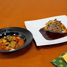 【10月開催】後藤祐輔シェフのシンプルフレンチ「季節野菜のミジョテ ド レギューム&ステックアッシェと栗のアンクルート ソースヴァンルージュ」