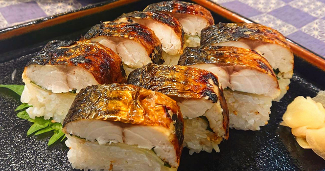 焼きさばずしとさっぱり甘酢しょうが