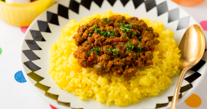 <オンラインお料理入門シリーズ#09>ドライカレー・ミニトマトときゅうりのスイートピクルス