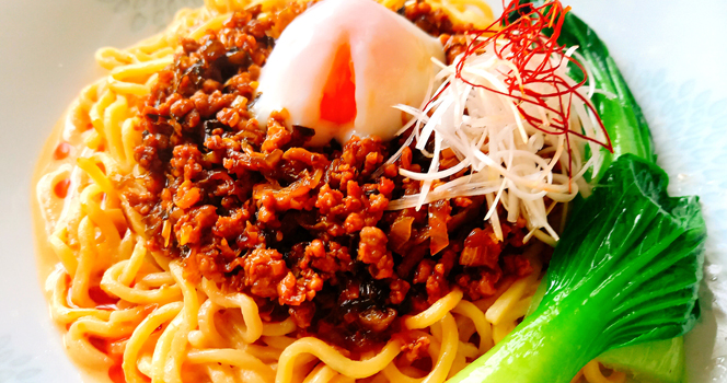 <オンラインで世界旅行~中国~>汁なし担々麺