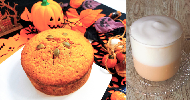 【ハロウィン企画】<br>かぼちゃのケーキ