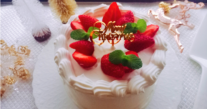 【クリスマス企画】いちごのショートケーキ