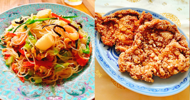 オンラインで世界旅行「台湾」~野菜たっぷり海鮮焼きビーフン&<ruby>大鶏排<rt>ダージーパイ</rt></ruby>~