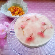 【4月開催】桜のレアチーズケーキ＆キャラメルポップコーン