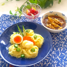 【8月開催】〜夏の麺料理〜カレーつけそうめん＆ミニトマトのレモンマリネ
