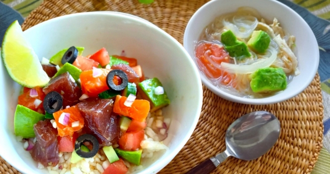 【7月開催】ブランチをご一緒に! ポキ丼&ハワイ風春雨スープ