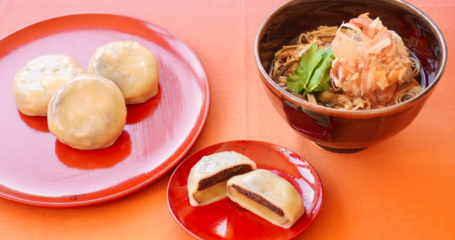 【11月開催】日本巡りシリーズ~熊本~いきなり団子&きのこ温めん