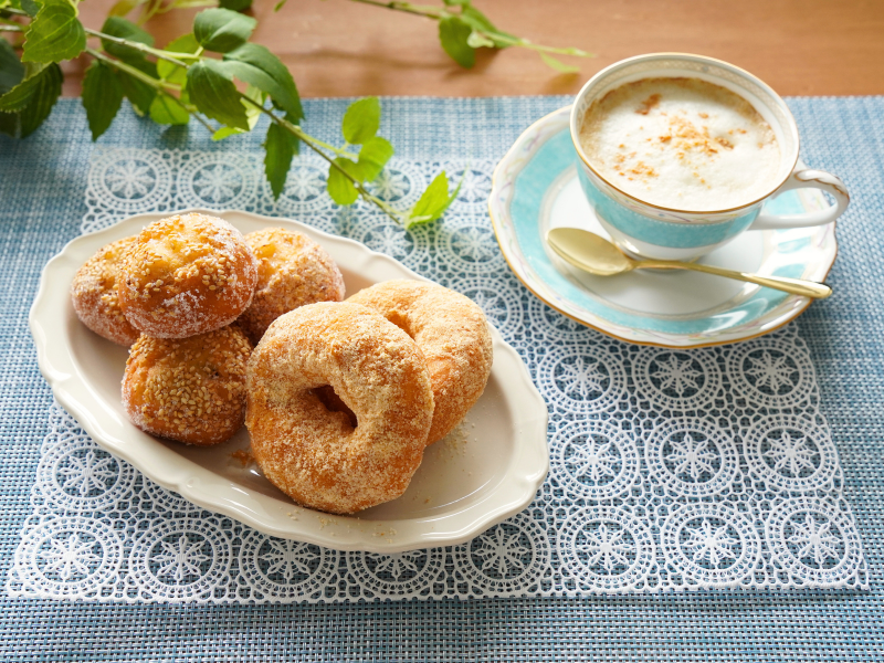 【募集予告】【12月開催】3時のおやつシリーズ  豆乳ドーナツ＆黒糖ソイラテ