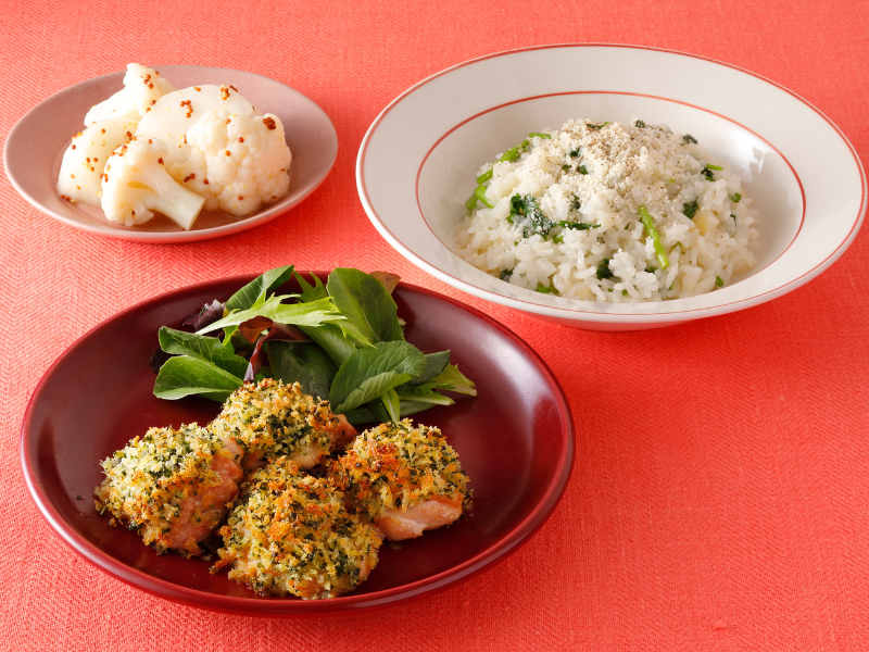 【2月開催】〈「かんたん美味」日経新聞掲載レシピ〉秋冬6回シリーズ Vol.4～（チキンのサクサクパン粉焼き他2品）～