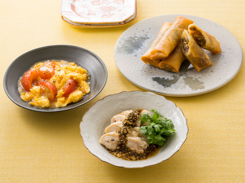 【2月開催】〈黒森洋司シェフ監修 おいしい中華〉6回シリーズ Vol.4～春巻き（他2品）～