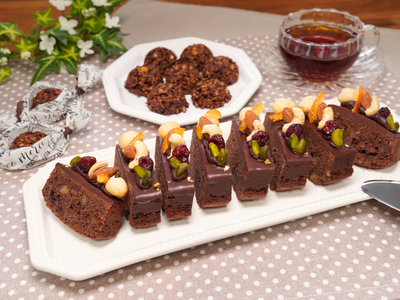 【2月開催】リッチガナッシュブラウニー＆チョコレートクランチ