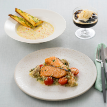 【3月開催】〈後藤祐輔シェフ監修 うれしい洋食〉6回シリーズ Vol.5~魚のブレゼ、レンズ豆のポタージュ ガーリックトースト添え(他1品)~