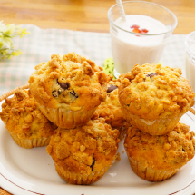 【3・4月開催】3時のおやつシリーズ バナナクランブルマフィン&いちごとバナナのヨーグルトスムージー