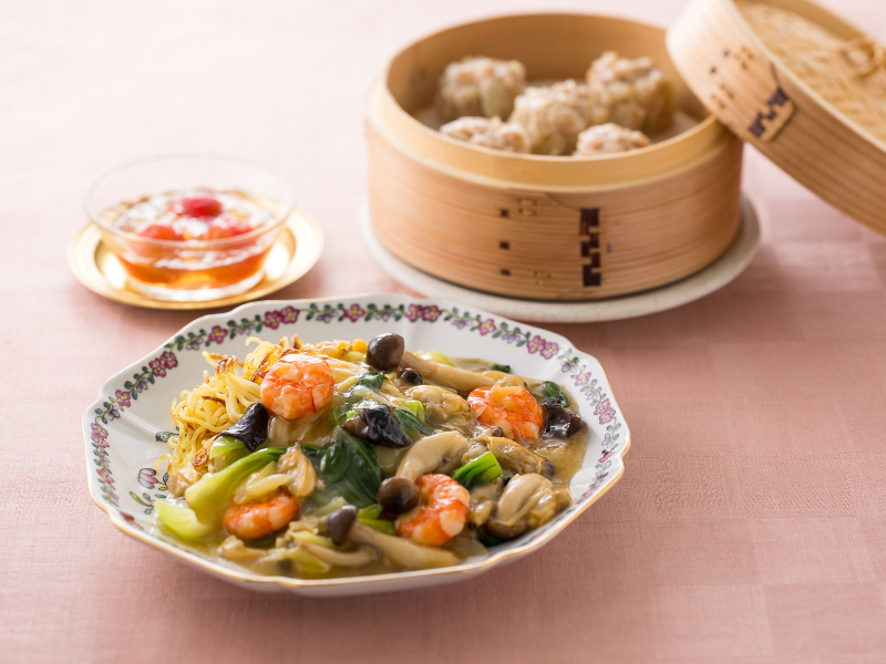 【募集予告】【4月開催】〈黒森洋司シェフ監修 おいしい中華〉6回シリーズ Vol.6～海鮮あんかけ焼きそば（他2品）～