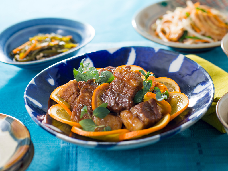 【5月開催】〈くり返し作りたいごちそう料理〉春夏6回シリーズ Vol.1~豚ばら肉のオレンジ煮、麩チャンプルー(他2品)~