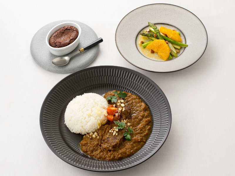 【5月開催】〈後藤祐輔シェフ監修 うれしい洋食〉6回シリーズ Vol.1~欧風ビーフカレー(他2品)~