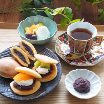 【6月開催】3時のおやつシリーズ もっちりどら焼き&小豆珈琲