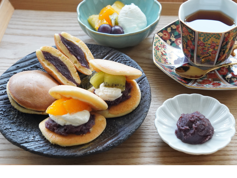 【6月開催】3時のおやつシリーズ もっちりどら焼き&小豆珈琲