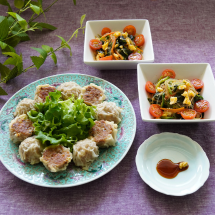 【募集予告】【7月開催】「うれしい時短ごはん 」シリーズ 包まない焼きしゅうまい&レンジで作る春雨サラダ